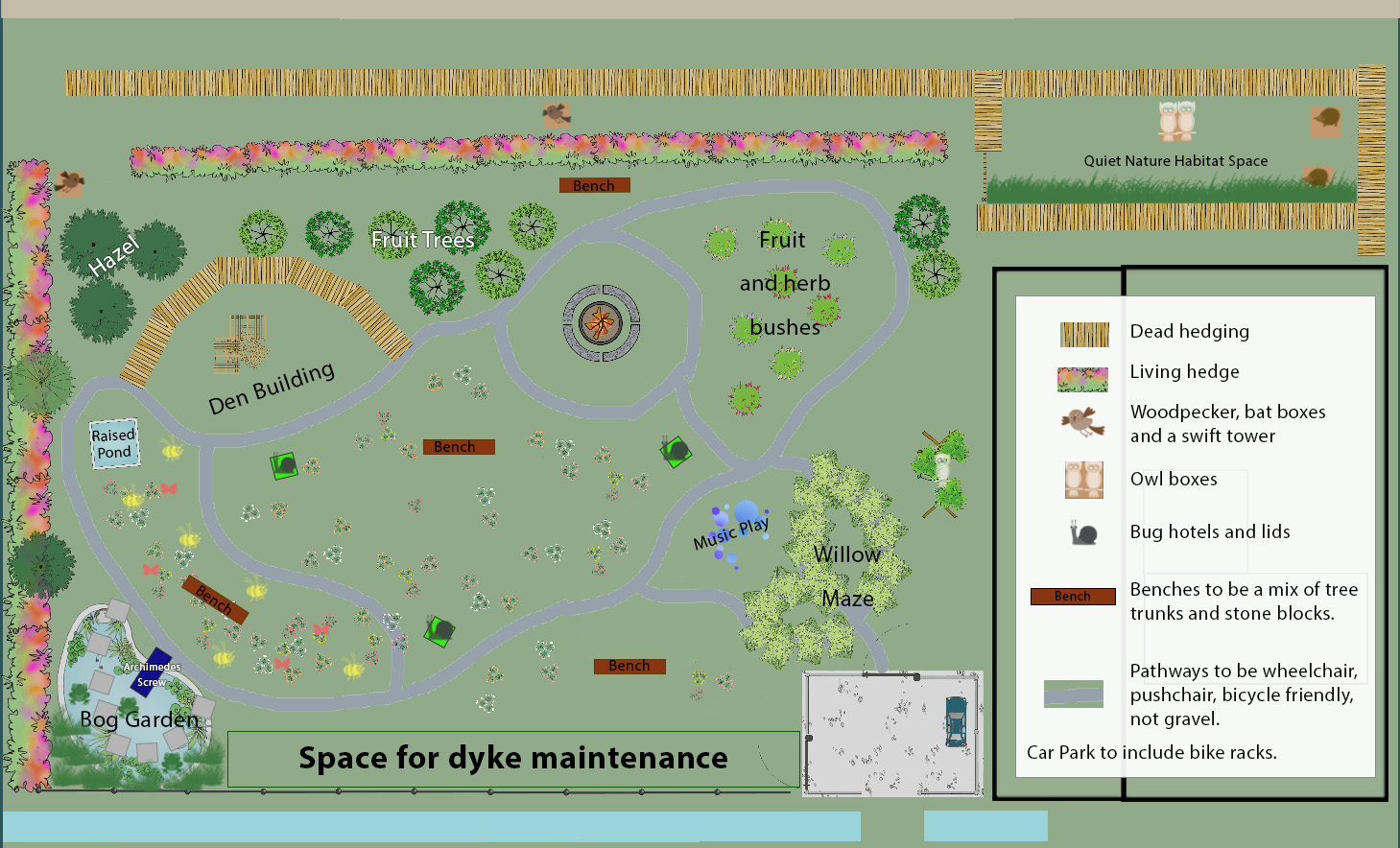 Tongue End Playing Field Site Plan